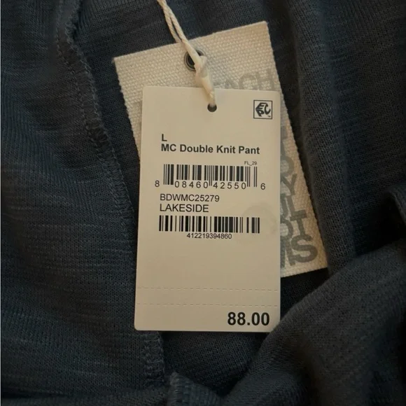 Barefoot Dreams Malibu Collection Double Knit Pants in Lakeside Blue NWT - Picture 5 of 6